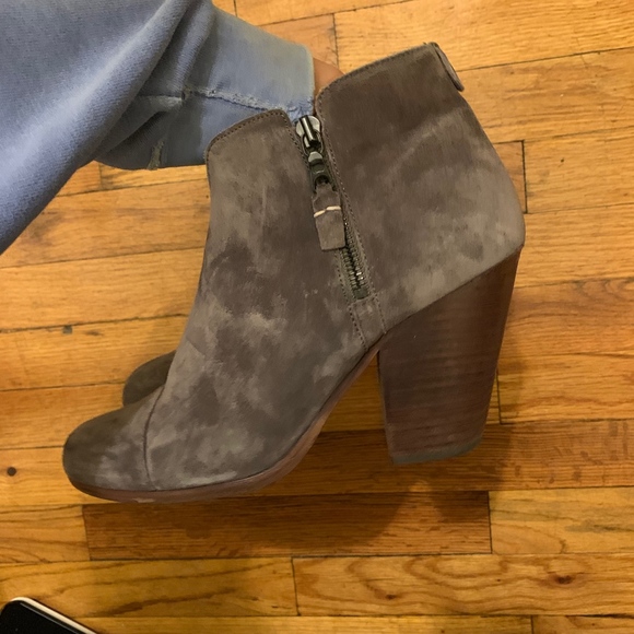 rag & bone | Margot Suede Ankle Boot, Granite, 41 - Picture 5 of 7
